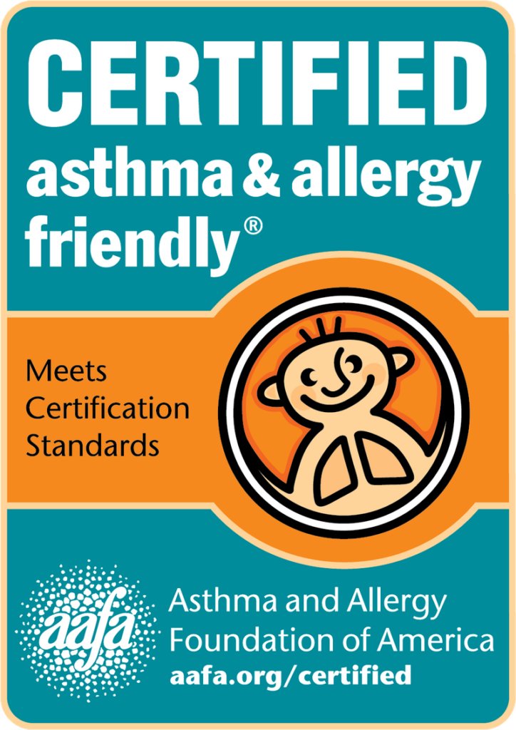 certified asthma and allergy friendly